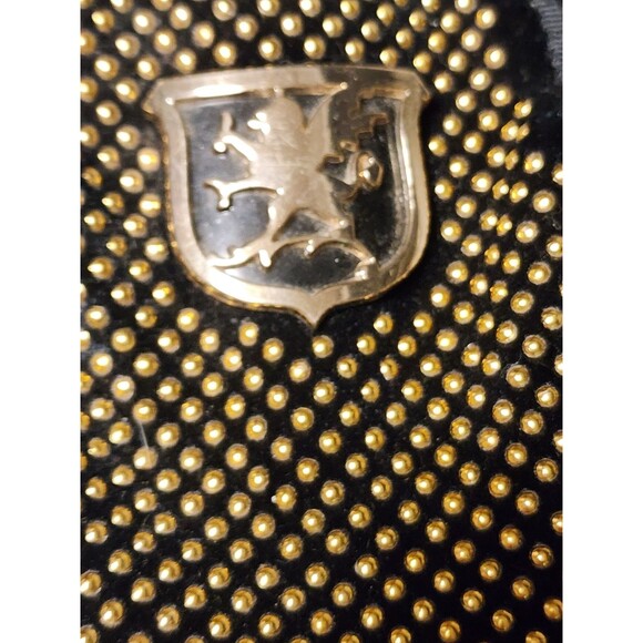 Stacy Adams Swagger Gold Studded Shoes Size 10 - Picture 3 of 9